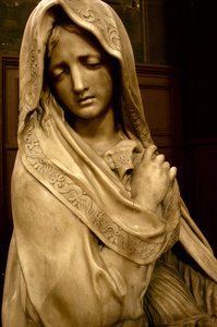 Tomb of Jean-Baptiste Colbert de Torcy (detail of the Allegorical Figure of Piety or Abundance)